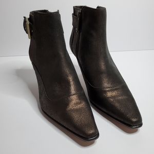 Donald J. Pliner Suede Booties, Size 7.5